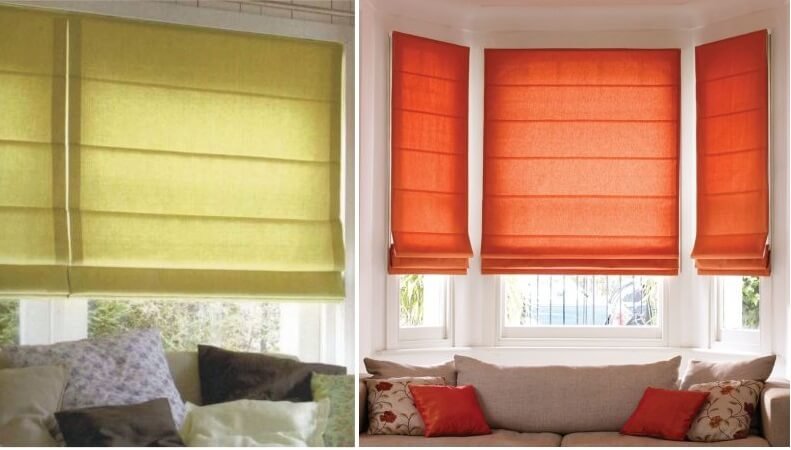 Estores enrollables para pared