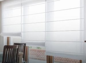 Lavado de estores tipo japoneses enrollables a domicilio