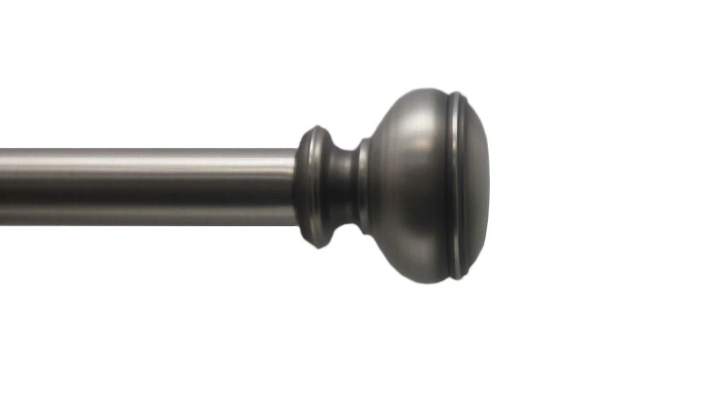 accesorio tubo de madera para cortinas