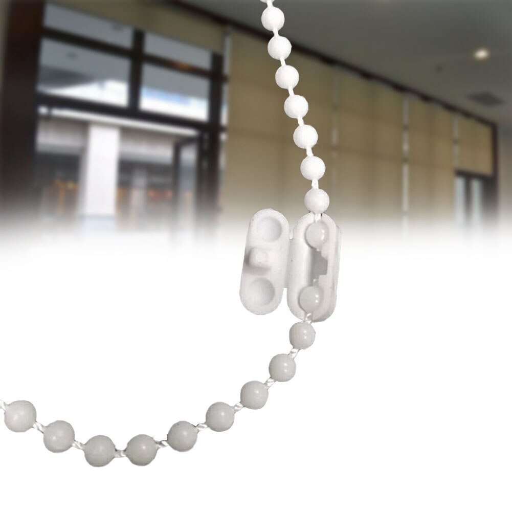 cadena de pvc y union de cadena para cortinas roller