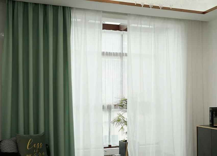 confección y fabricación de variedad de modelos de cortinas