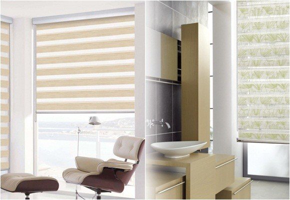 lavado de cortinas roller sol y sombra