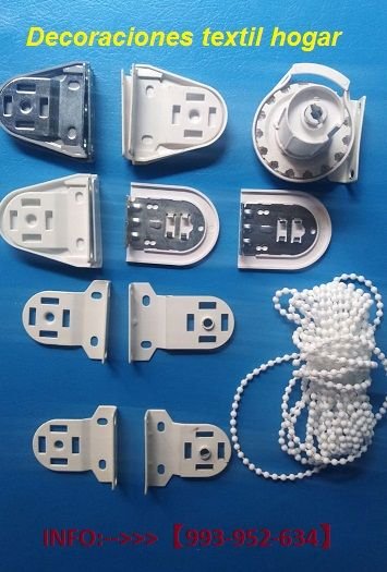 soporte simple para cortinas roller