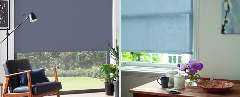 En qué se diferencian las cortinas blackout de las cortinas roller screen